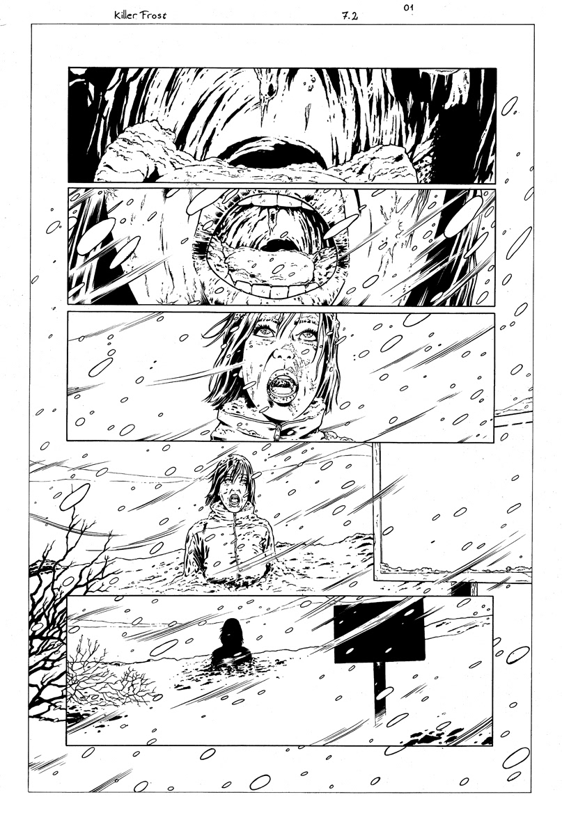 Derlis S. Benitez line art on DC's Batman: Derlis S. Benitez line art on DC Comics' Justice League of America Vol. 3