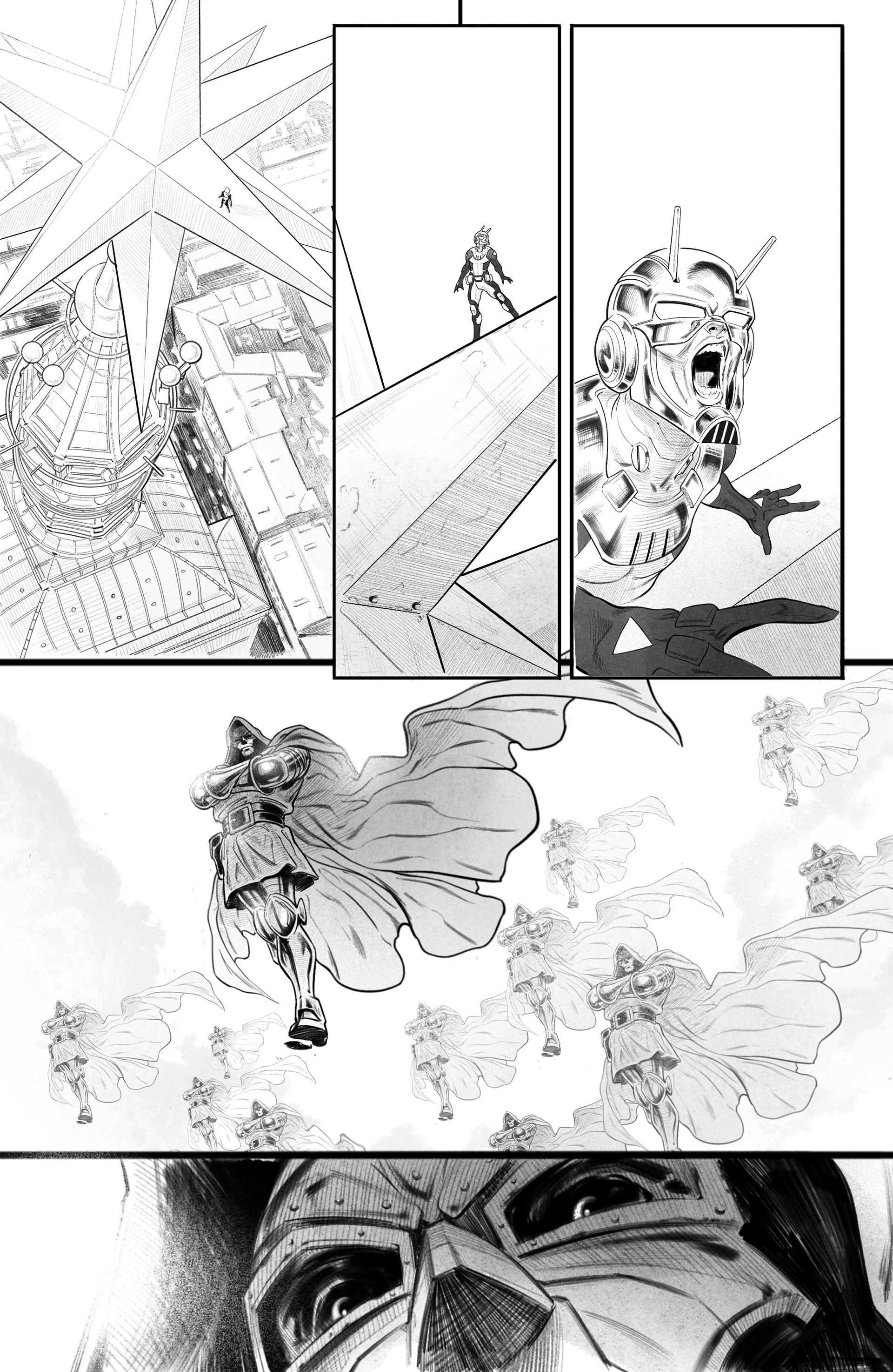 Avengers Sample page from Stefan Fortis