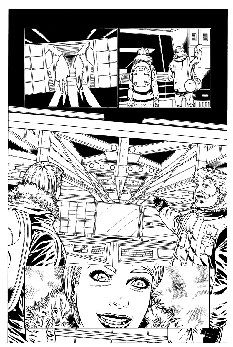 Derlis S. Benitez line art on DC's Batman: Derlis S. Benitez line art on DC Comics' Justice League of America Vol. 3