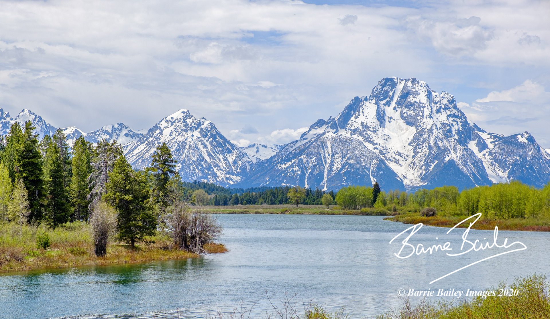 the Grand Tetons
