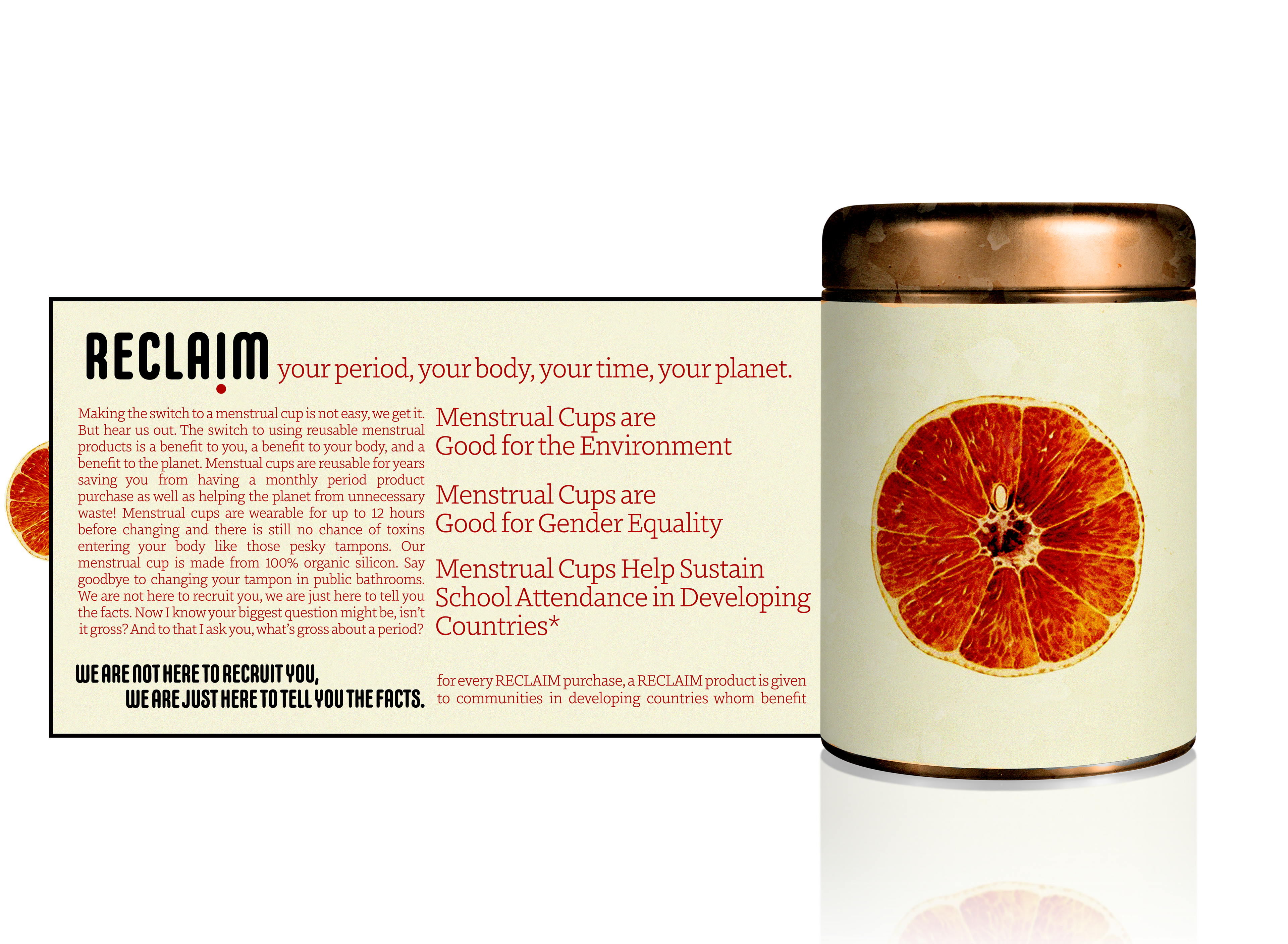 A mockup of the label opened on the tin