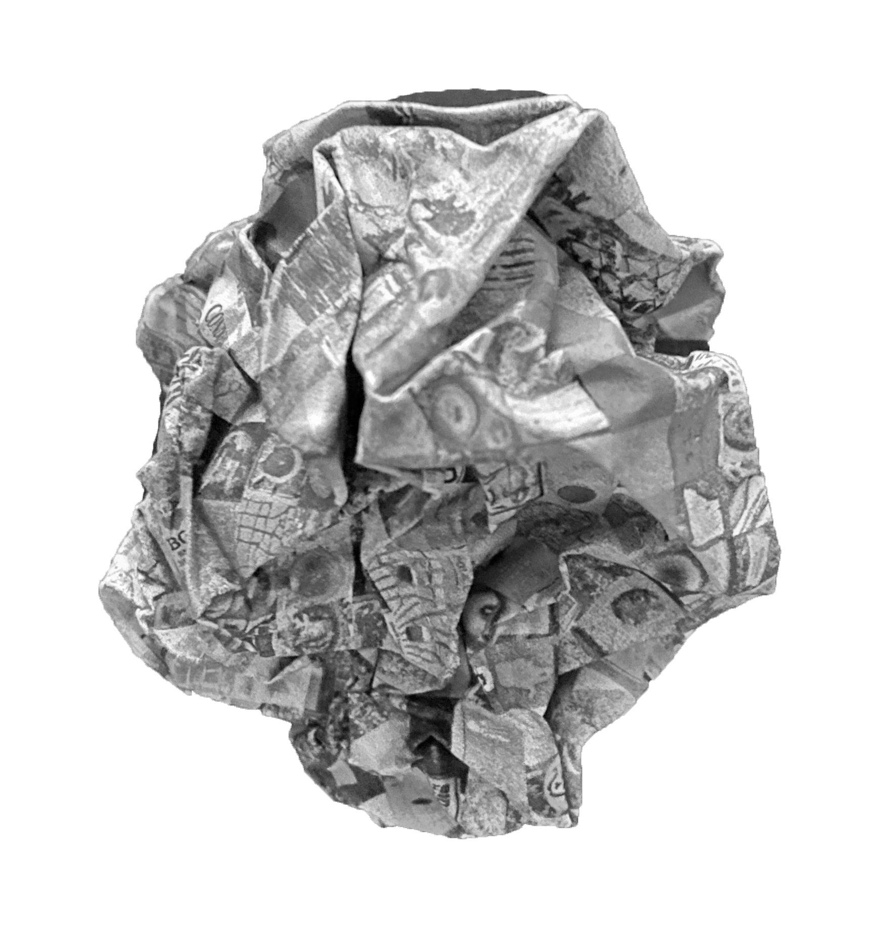 A trash ball