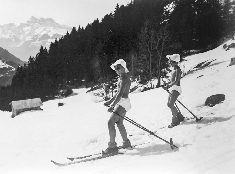 Fonds Rollier © Commune de Leysin