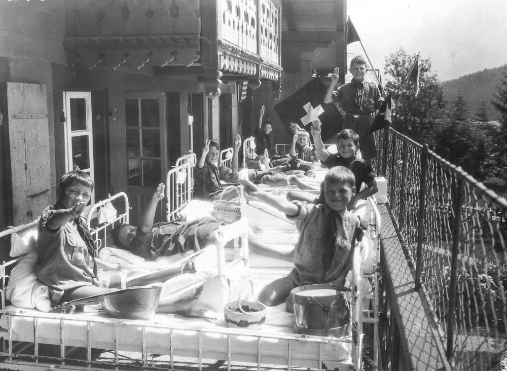 Fonds Rollier © Commune de Leysin