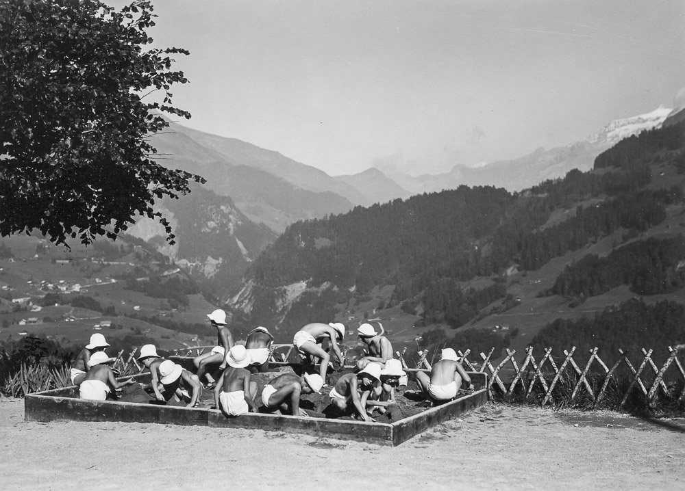 Fonds Rollier © Commune de Leysin
