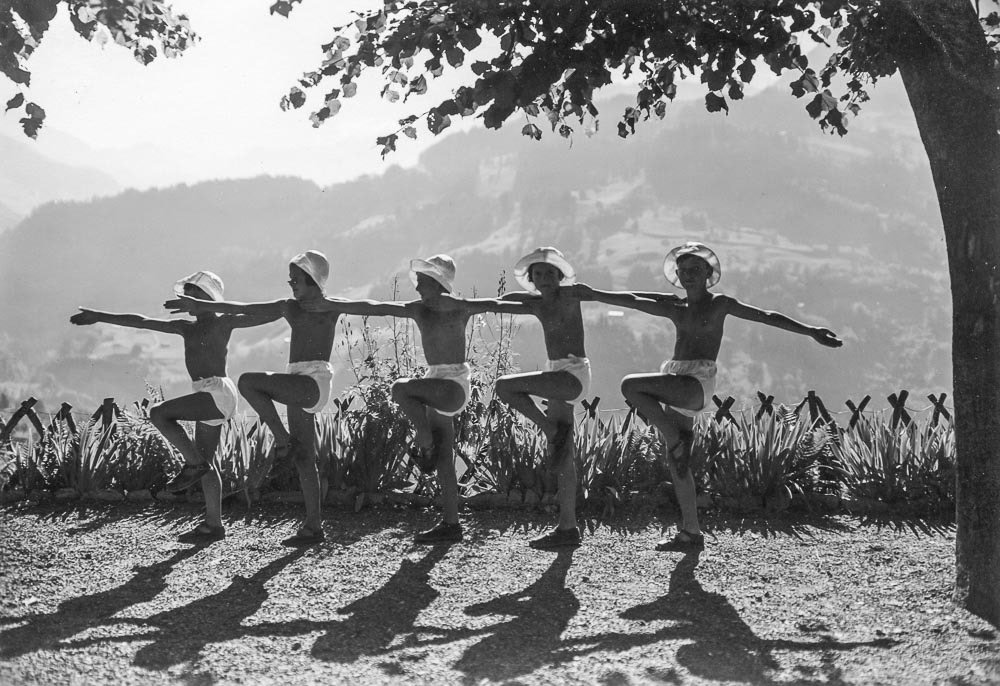 Fonds Rollier © Commune de Leysin