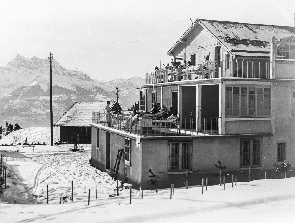 Fonds Rollier © Commune de Leysin