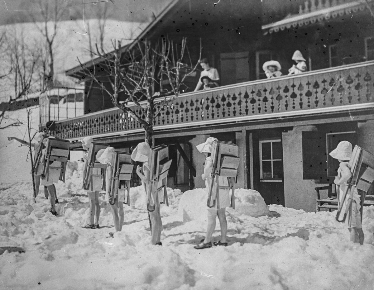 Fonds Rollier © Commune de Leysin