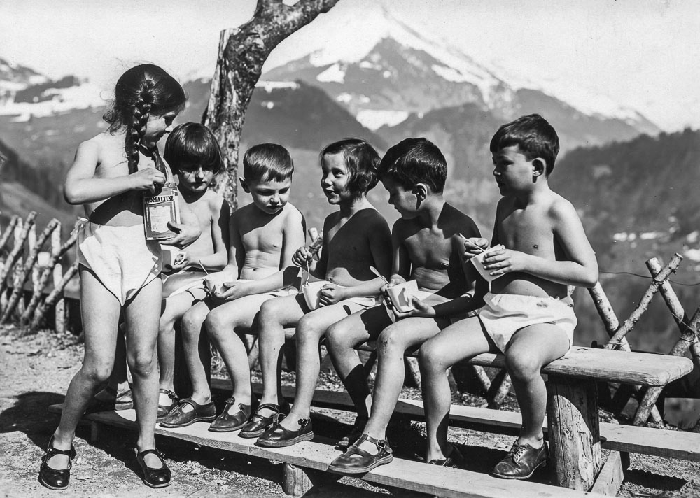 Fonds Rollier © Commune de Leysin