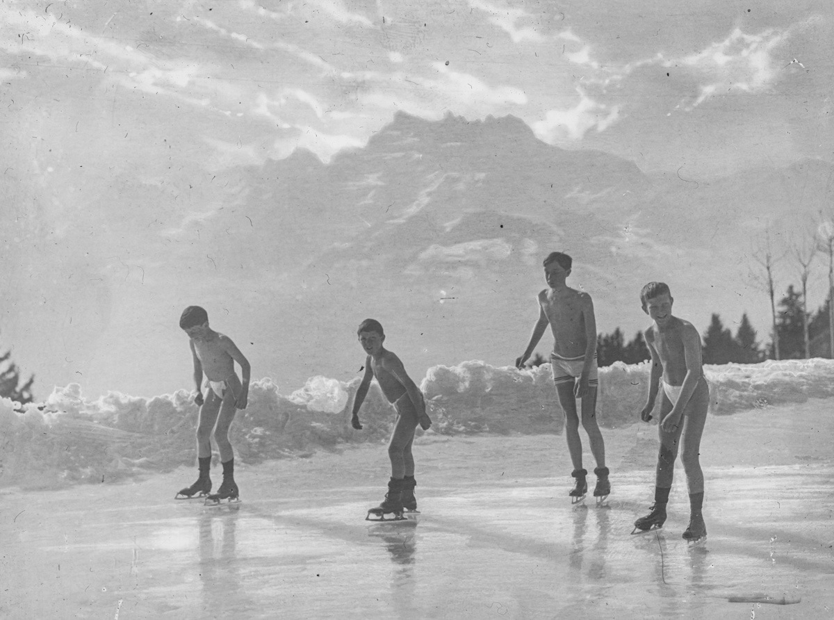 Fonds Rollier © Commune de Leysin