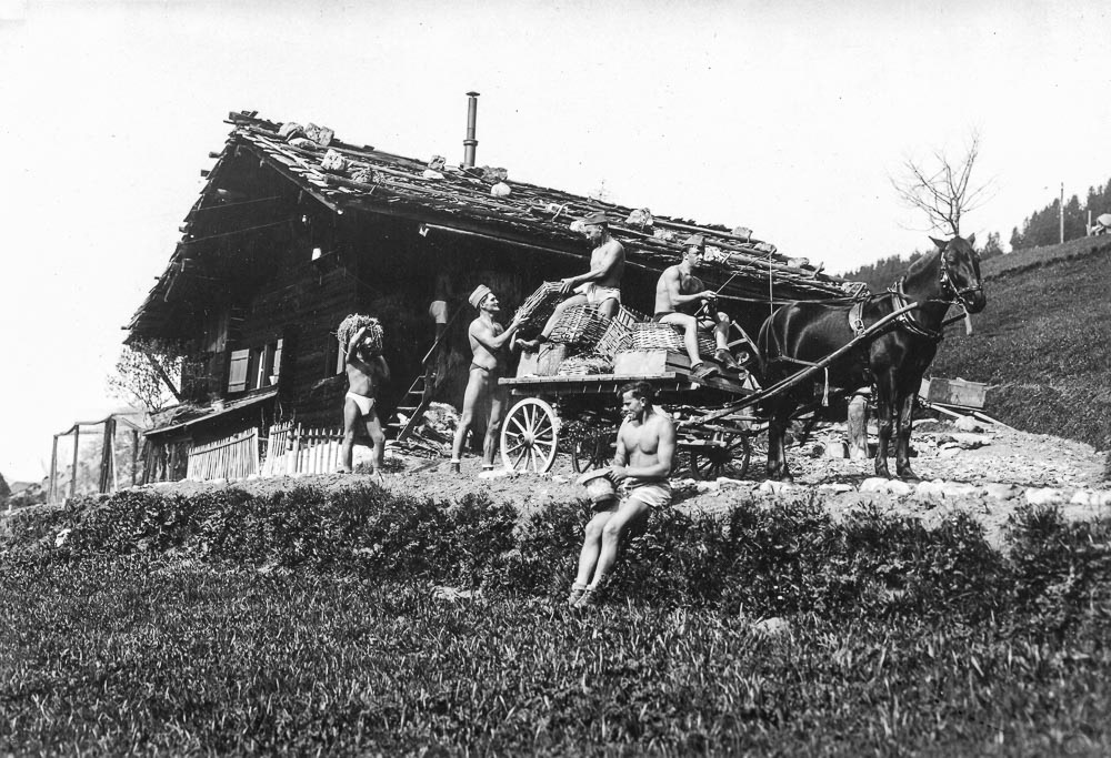 Fonds Rollier © Commune de Leysin