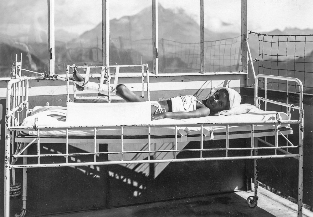 Fonds Rollier © Commune de Leysin