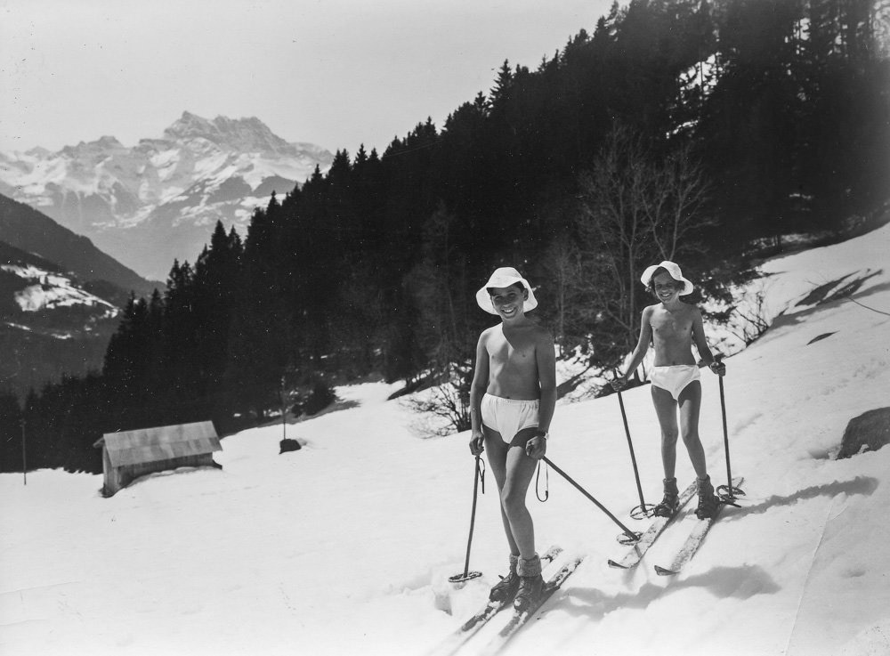 Fonds Rollier © Commune de Leysin
