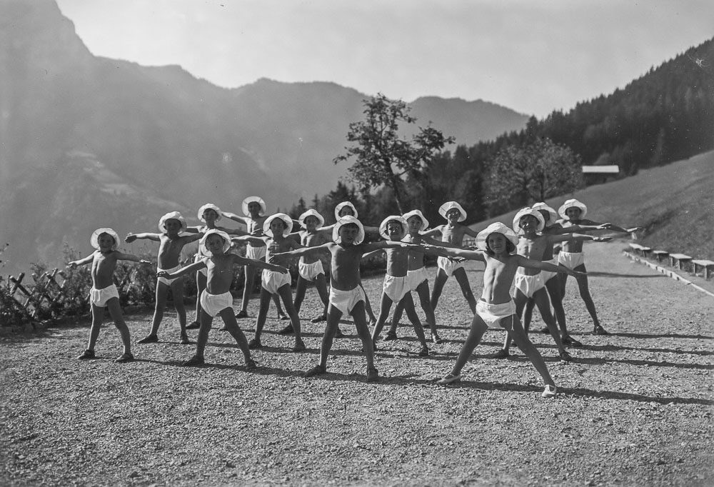 Fonds Rollier © Commune de Leysin
