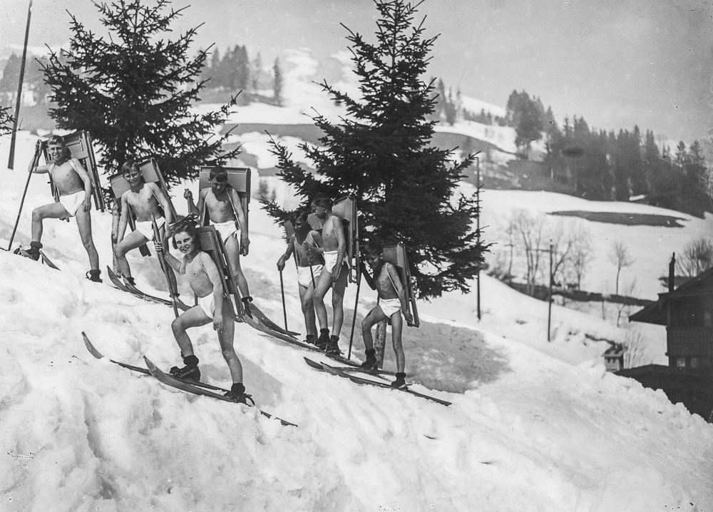Fonds Rollier © Commune de Leysin