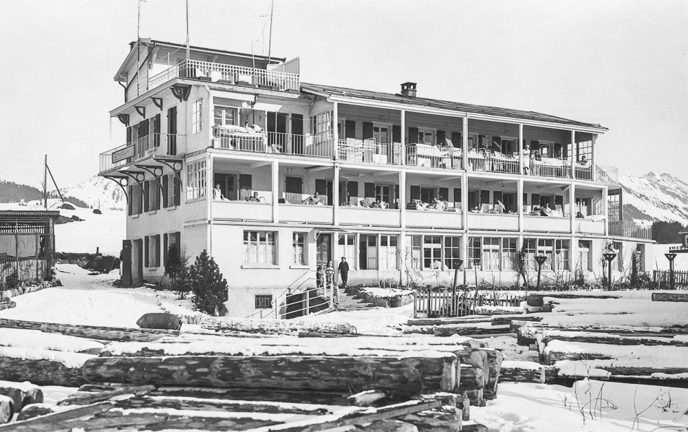 Fonds Rollier © Commune de Leysin