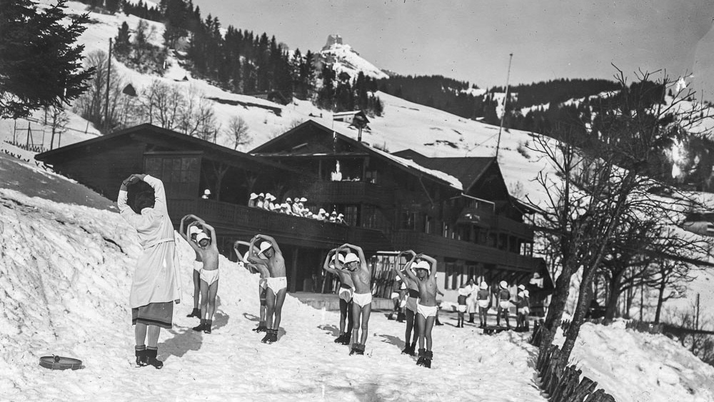 Fonds Rollier © Commune de Leysin