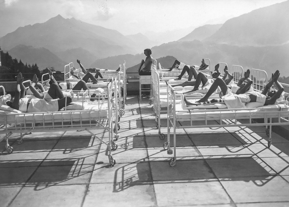 Fonds Rollier © Commune de Leysin