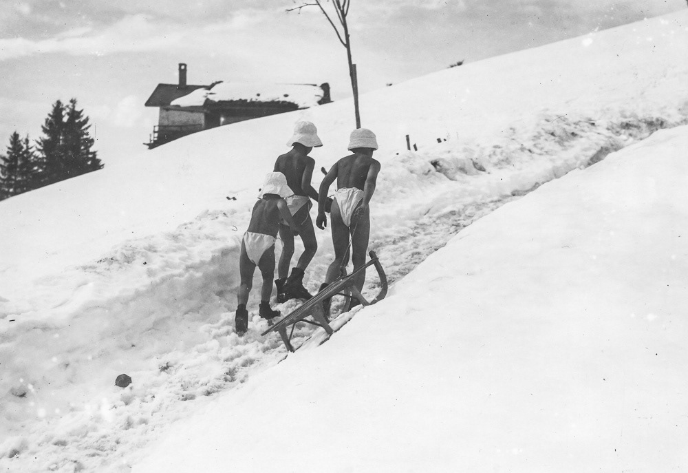 Fonds Rollier © Commune de Leysin