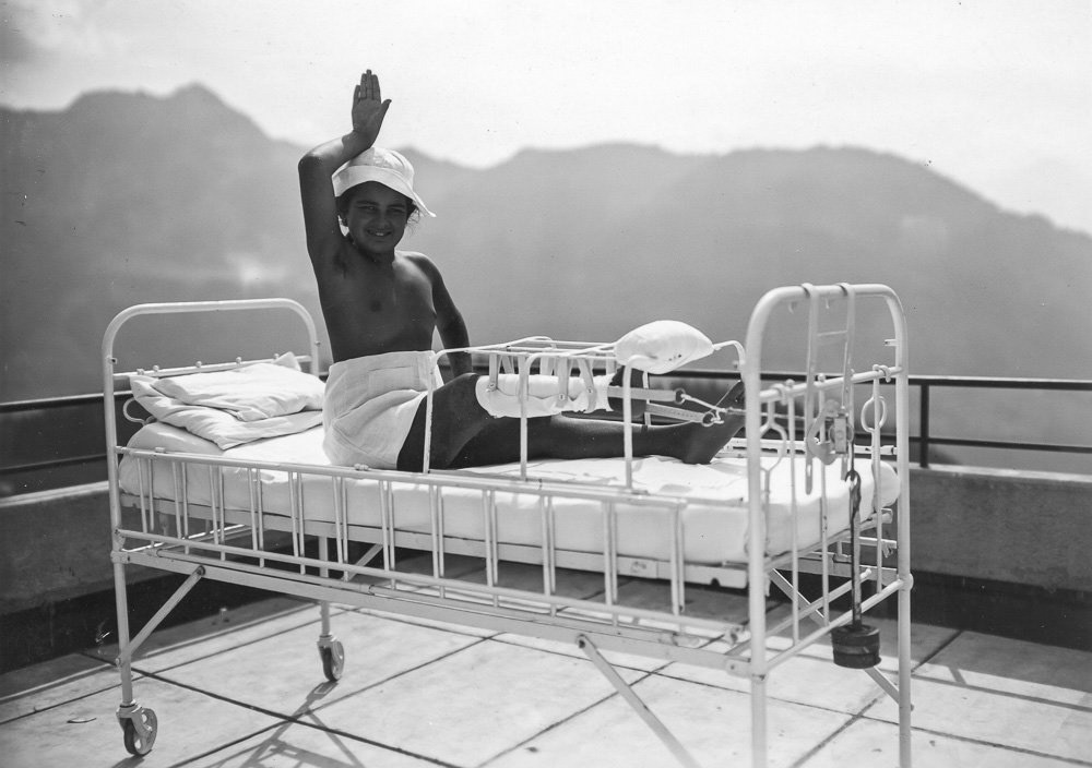 Fonds Rollier © Commune de Leysin