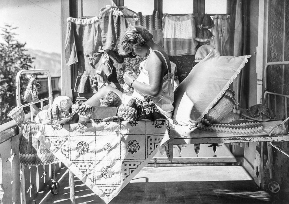 Fonds Rollier © Commune de Leysin