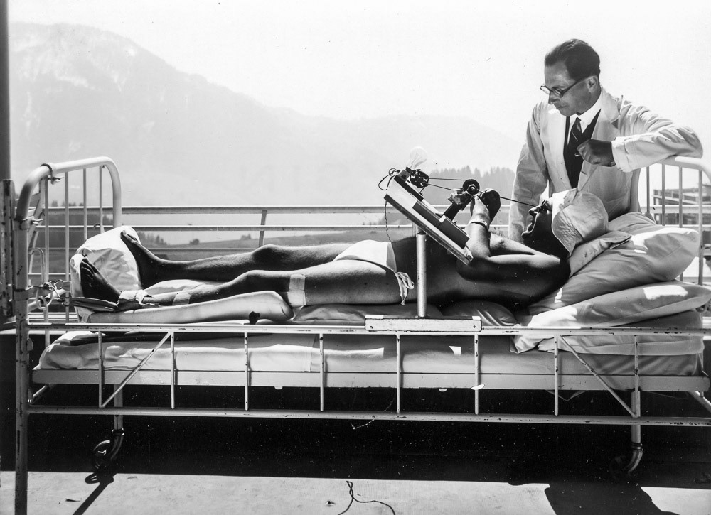 Fonds Rollier © Commune de Leysin