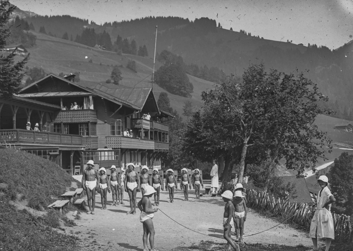Fonds Rollier © Commune de Leysin