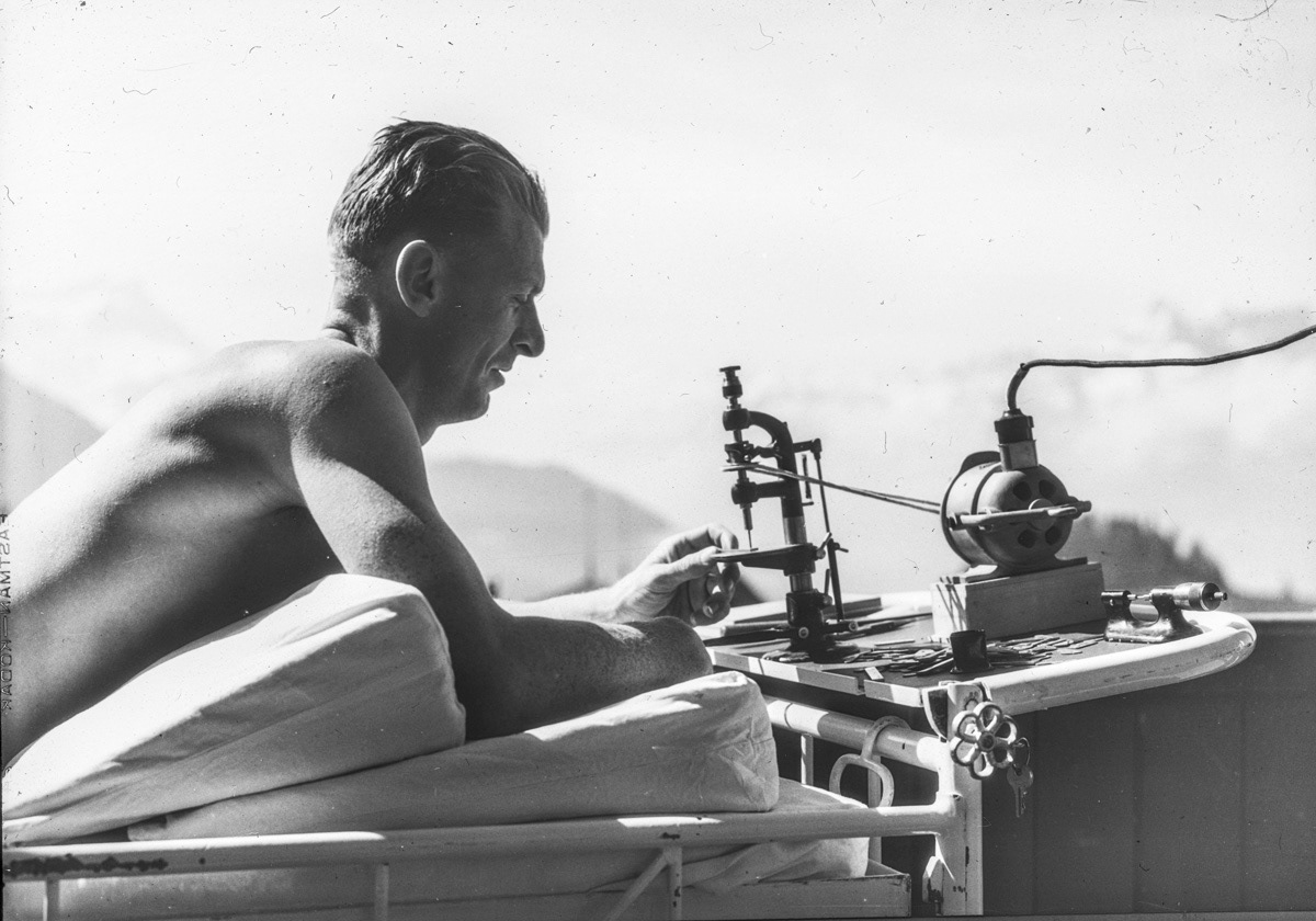 Fonds Rollier © Commune de Leysin