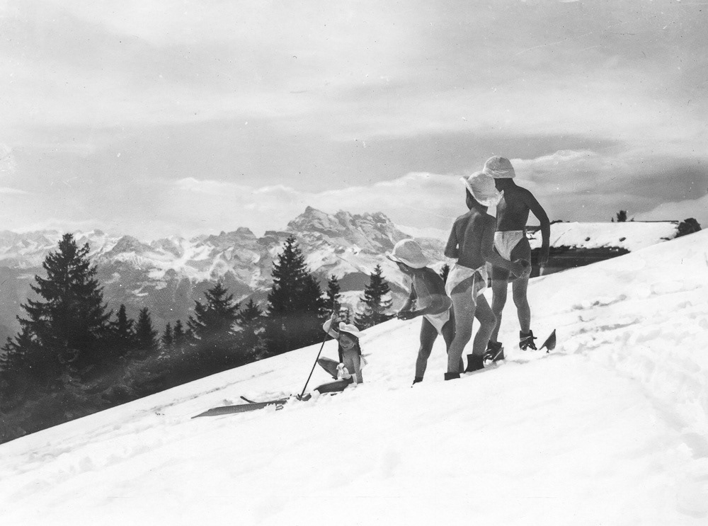 Fonds Rollier © Commune de Leysin