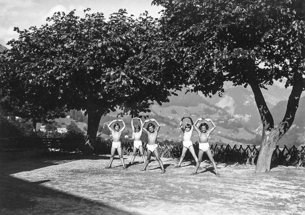Fonds Rollier © Commune de Leysin