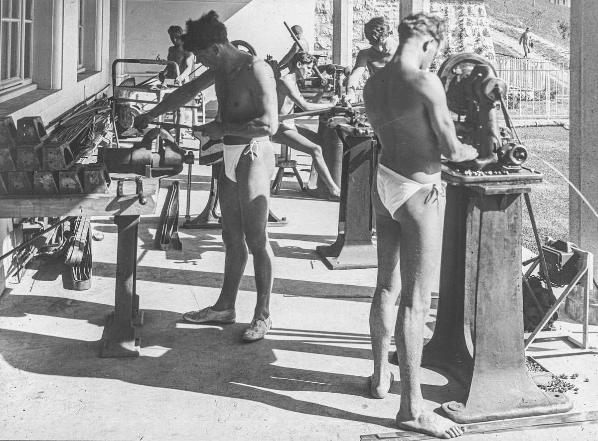 Fonds Rollier © Commune de Leysin