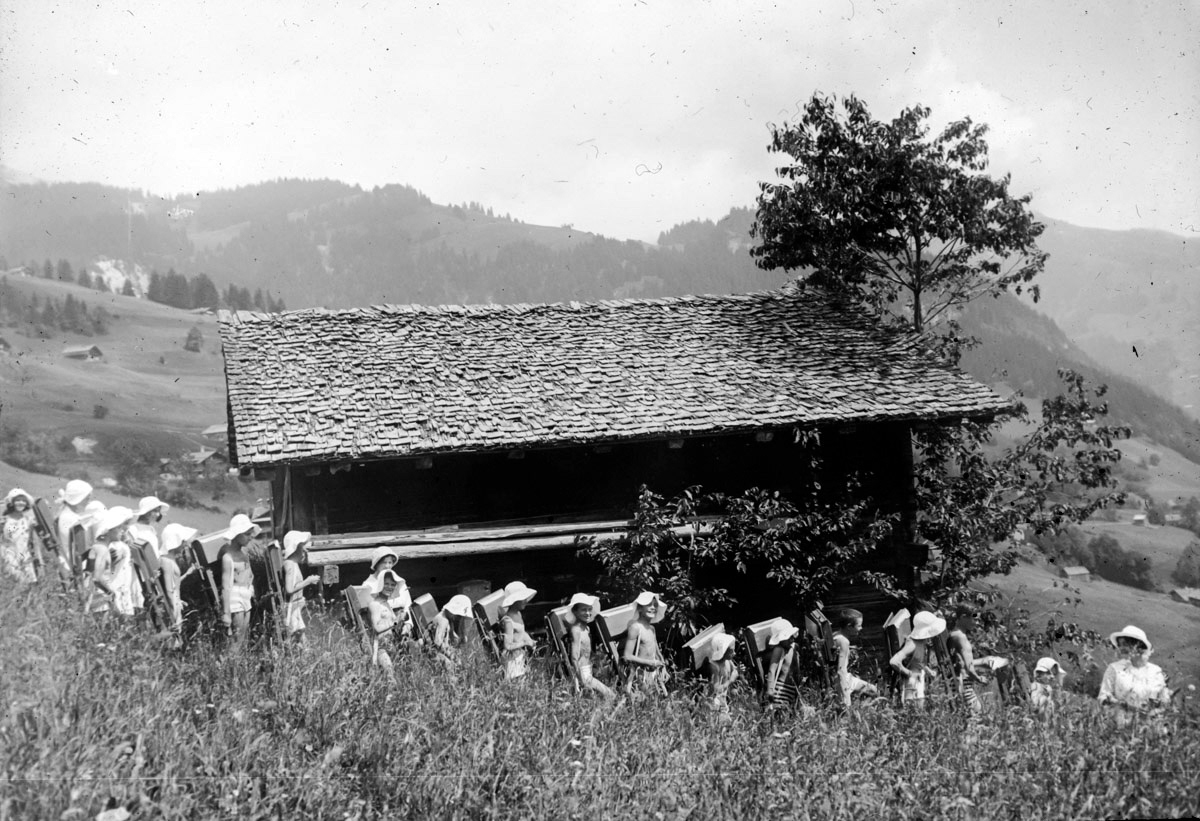 Fonds Rollier © Commune de Leysin