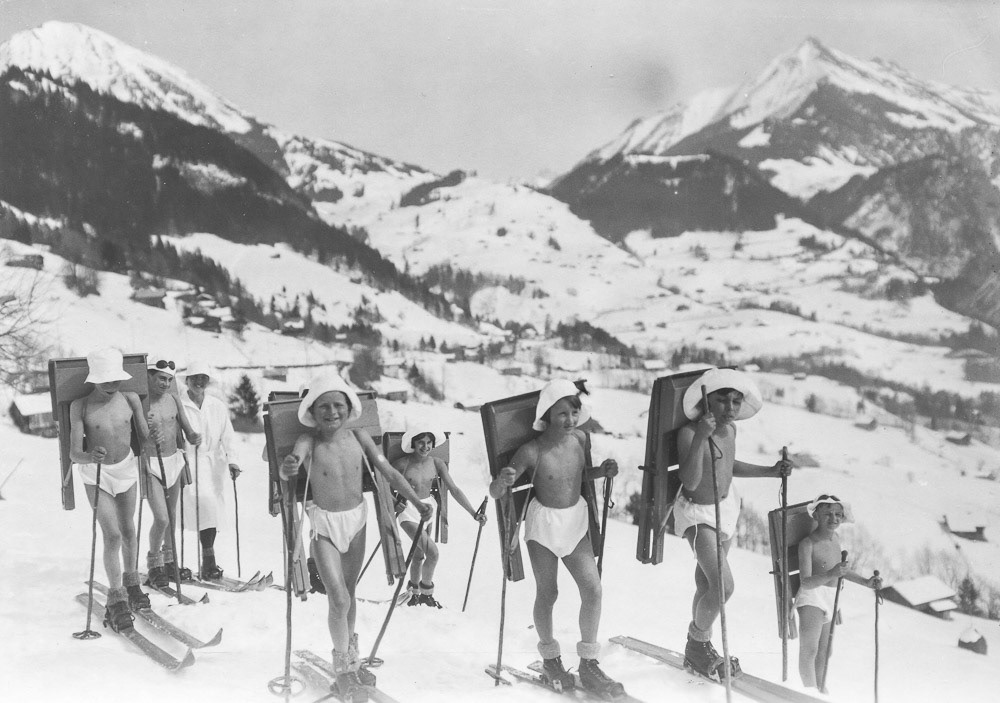 Fonds Rollier © Commune de Leysin