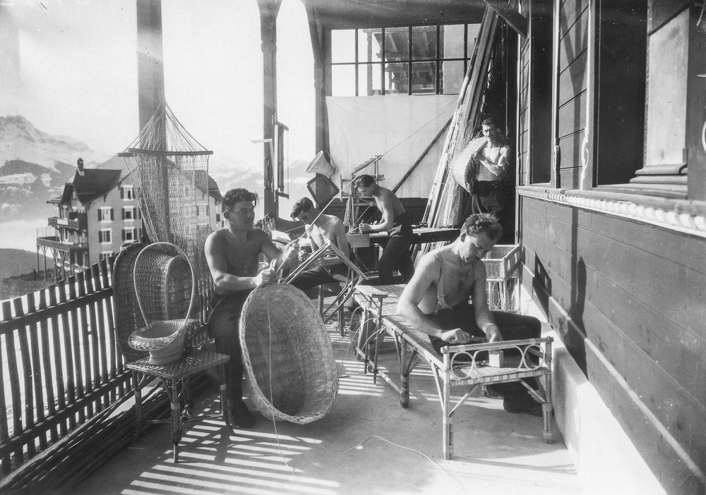 Fonds Rollier © Commune de Leysin