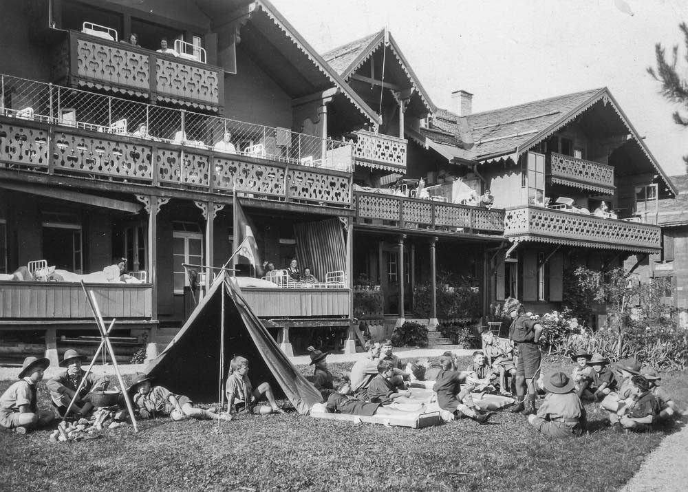Fonds Rollier © Commune de Leysin