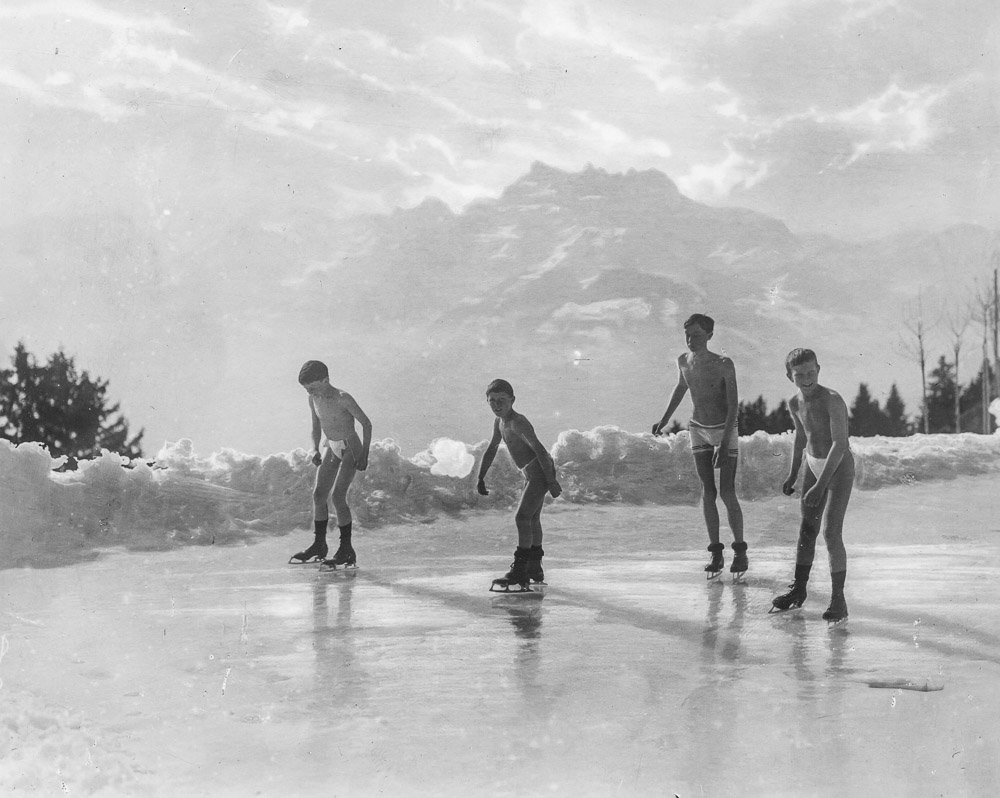 Fonds Rollier © Commune de Leysin