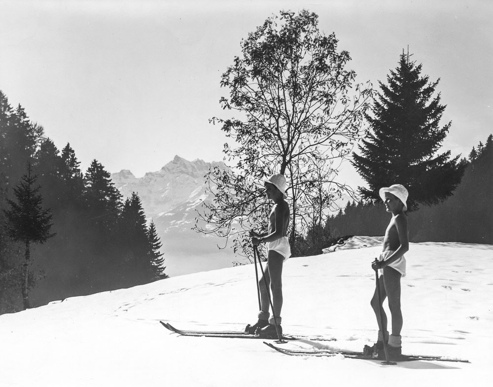 Fonds Rollier © Commune de Leysin