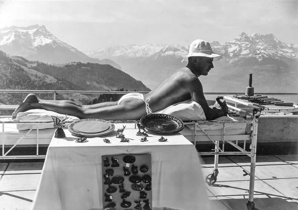 Fonds Rollier © Commune de Leysin