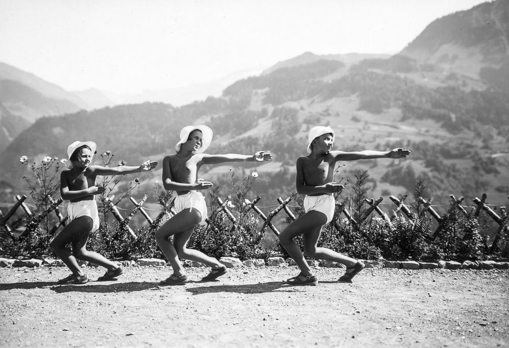 Fonds Rollier © Commune de Leysin