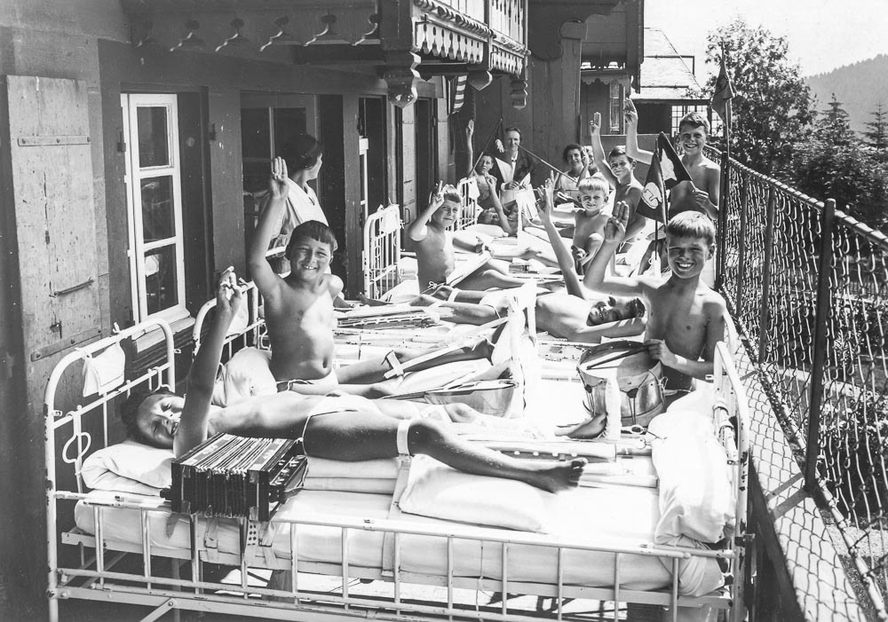 Fonds Rollier © Commune de Leysin