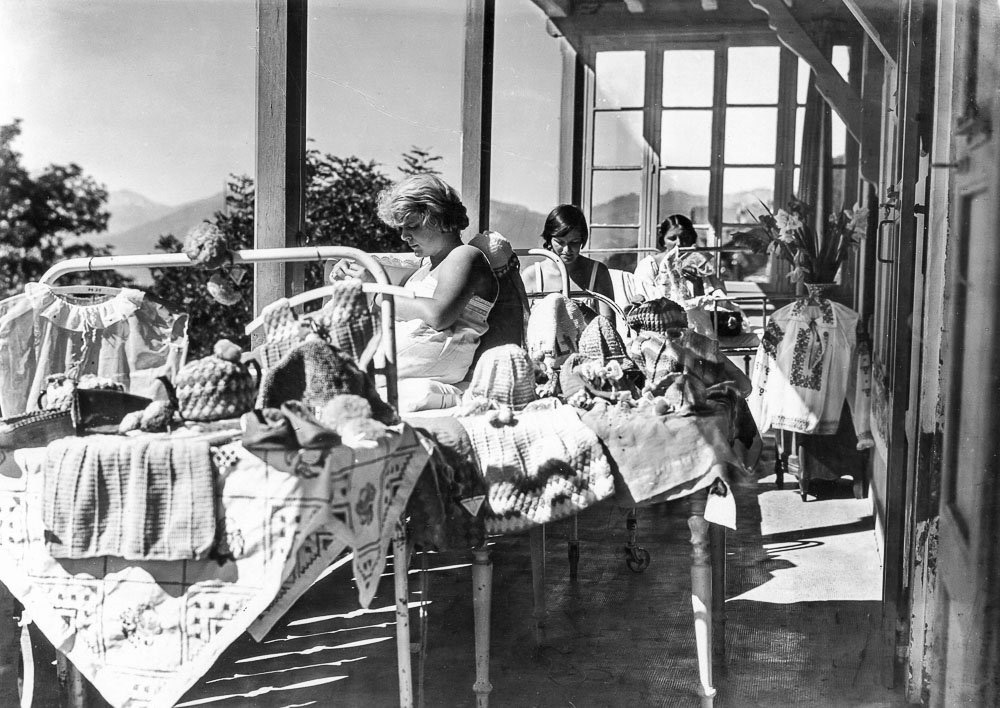 Fonds Rollier © Commune de Leysin