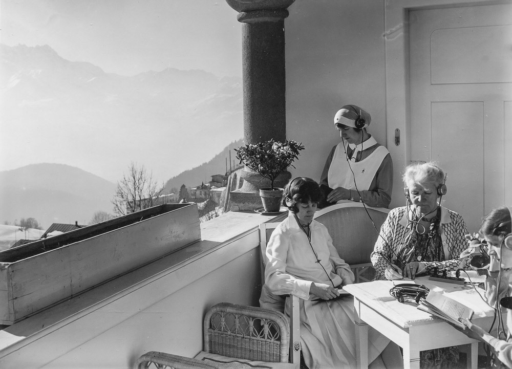 Fonds Rollier © Commune de Leysin