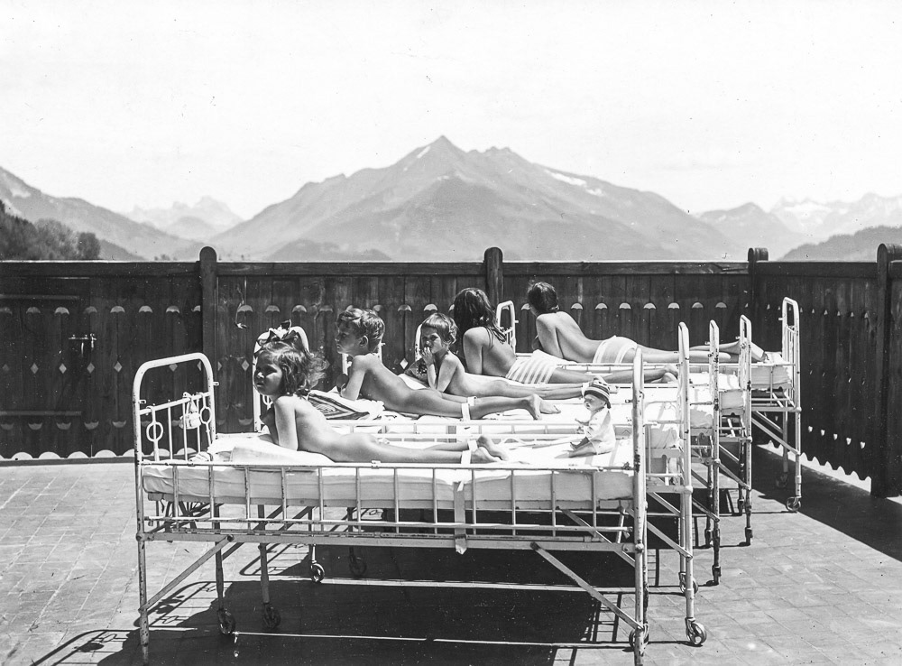 Fonds Rollier © Commune de Leysin