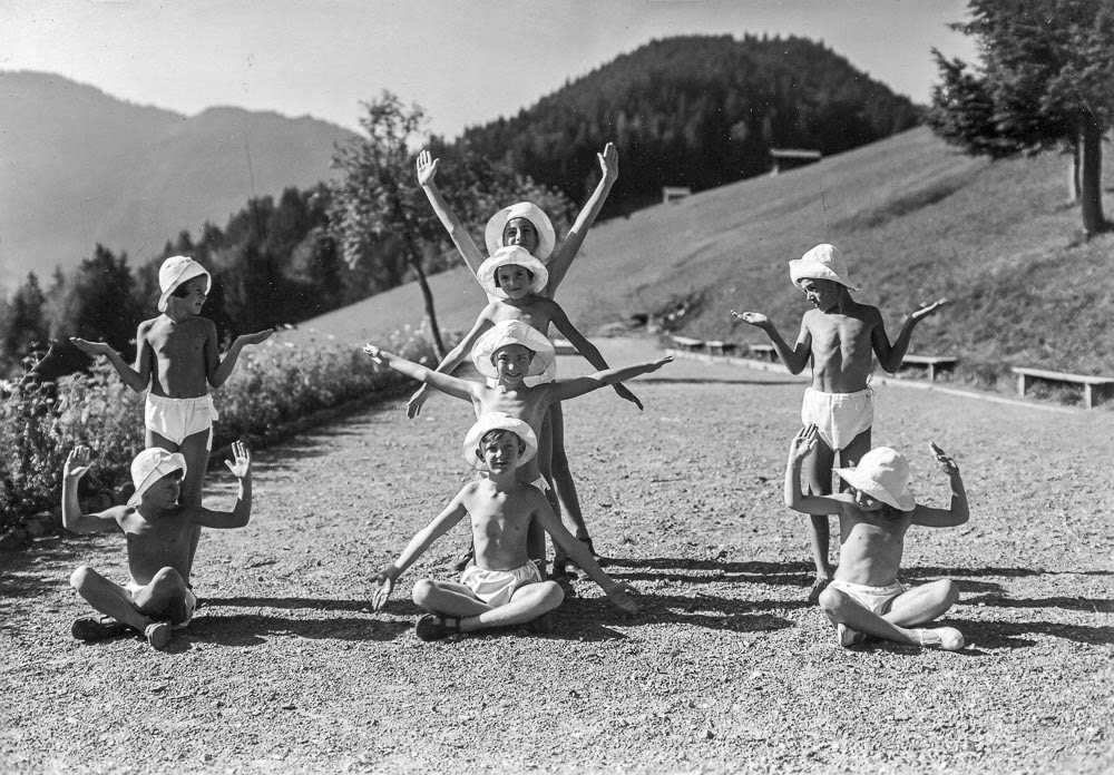 Fonds Rollier © Commune de Leysin