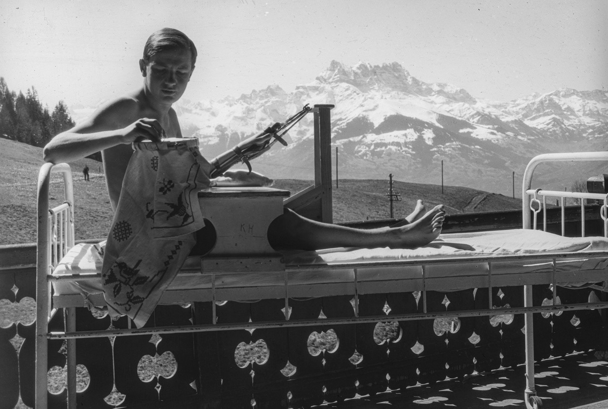 Fonds Rollier © Commune de Leysin