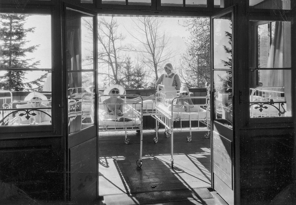 Fonds Rollier © Commune de Leysin