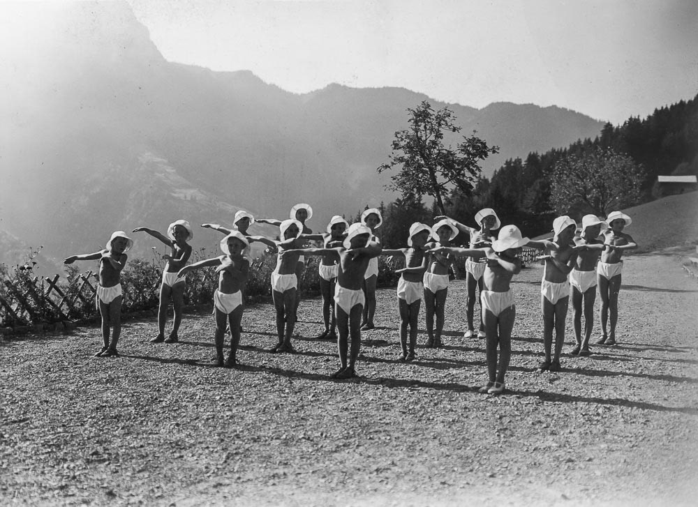 Fonds Rollier © Commune de Leysin