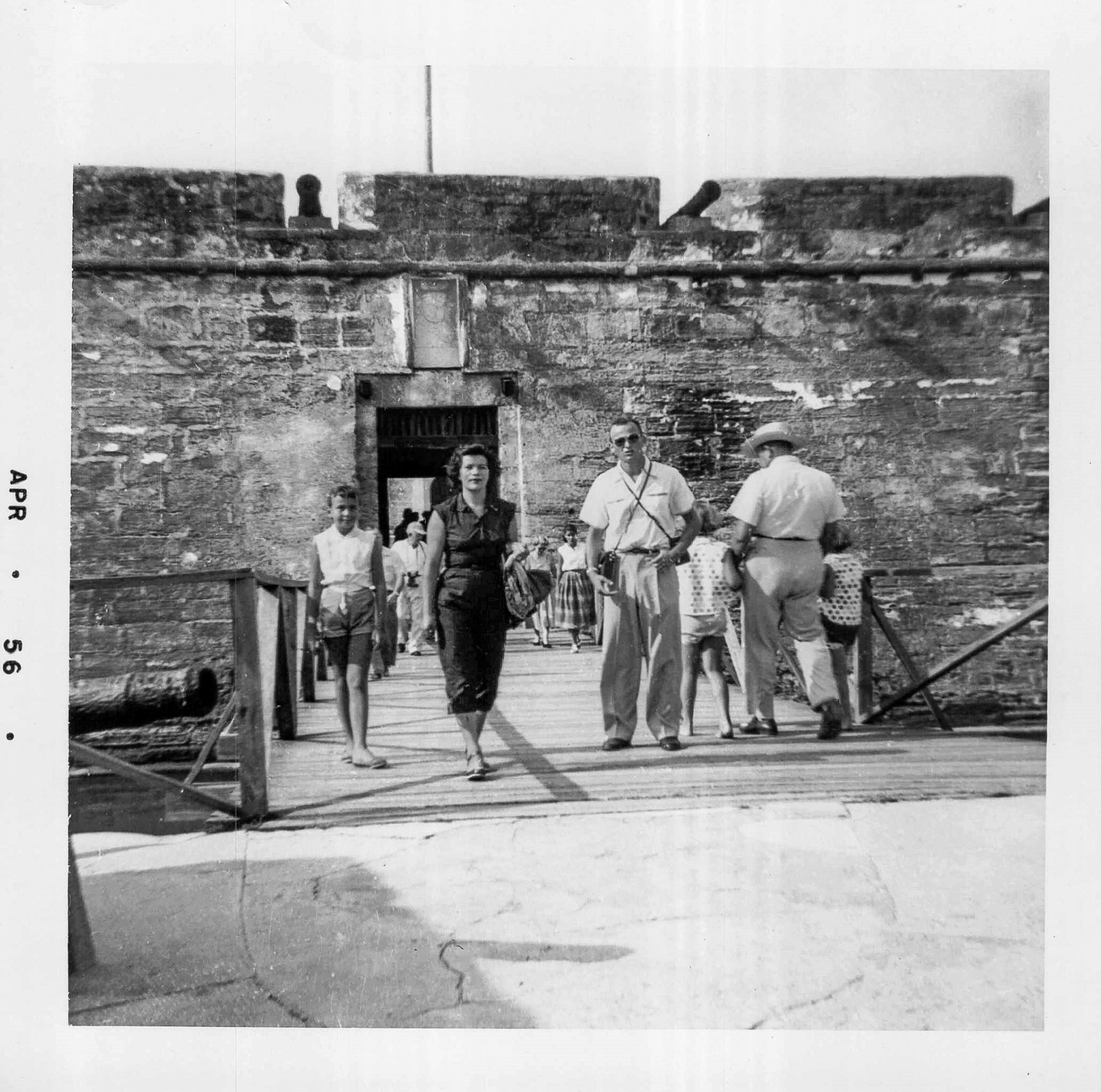 First trip outside of Atlanta to Saint Augustine, Florida, 1955
