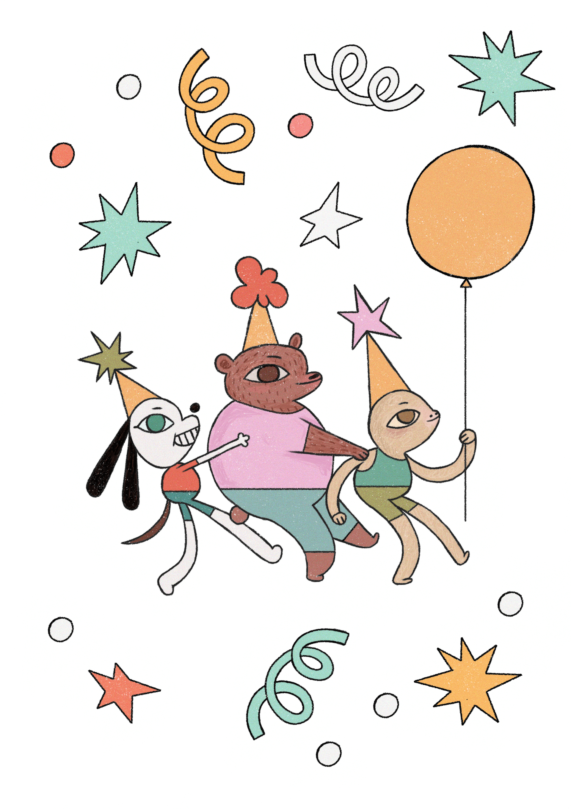 children's birthday card 
