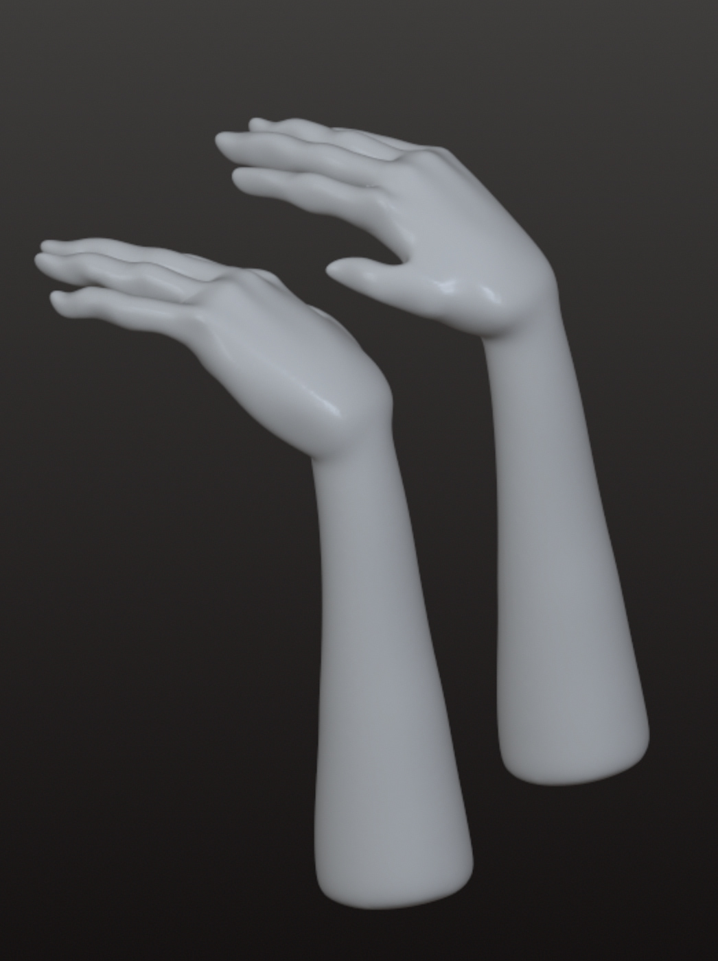 forearms - made with nomad sculpt